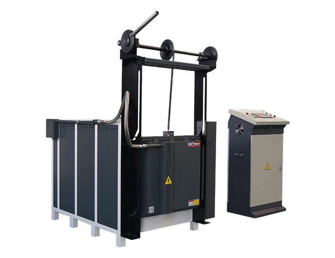 1200℃手動(dòng)升降門箱式爐